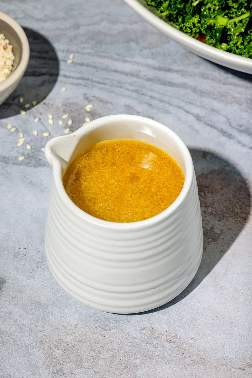 Sauce miso et noix pour les légumes