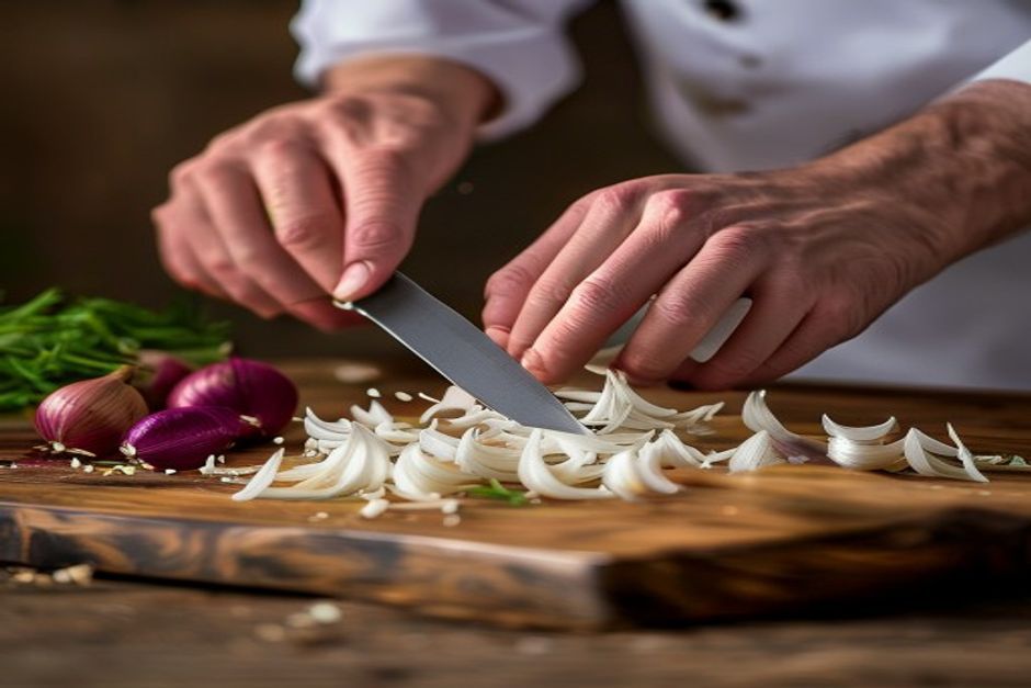 Ciseler des échalotes : la technique de chef expliquée pas à pas