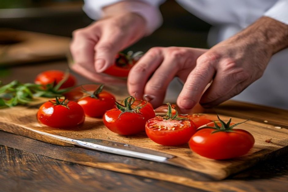 Maîtrisez l’art de concasser des tomates : la technique du chef