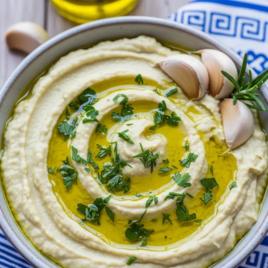 Sauce skordalia (à l'ail) : Recette facile et rapide
