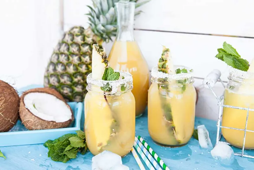 Boisson Ananas Coco Divine et Rafraîchissante