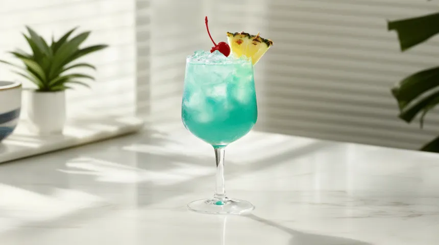 Ara Blue Night : le cocktail bleu venu des îles