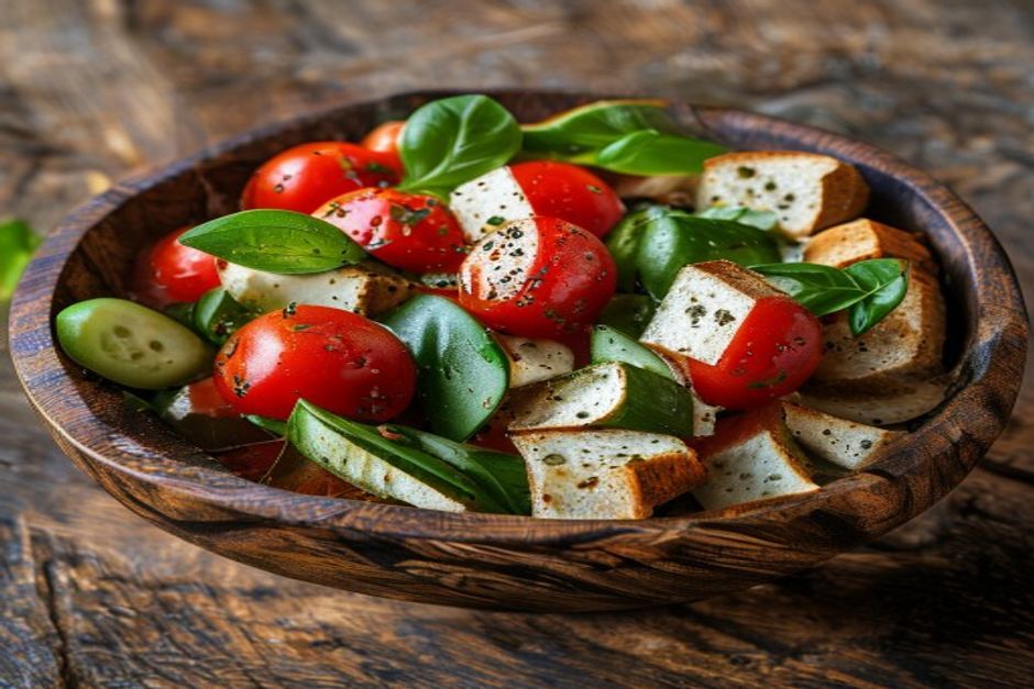 Panzanella  originale en 5 étapes