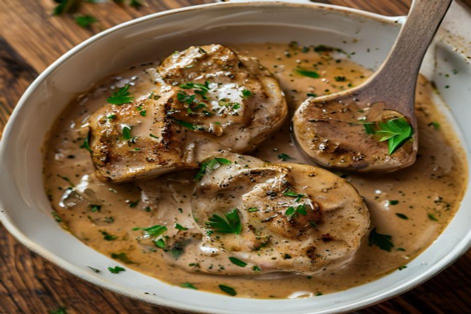 Escalopes de veau à la crème : la recette italienne authentique