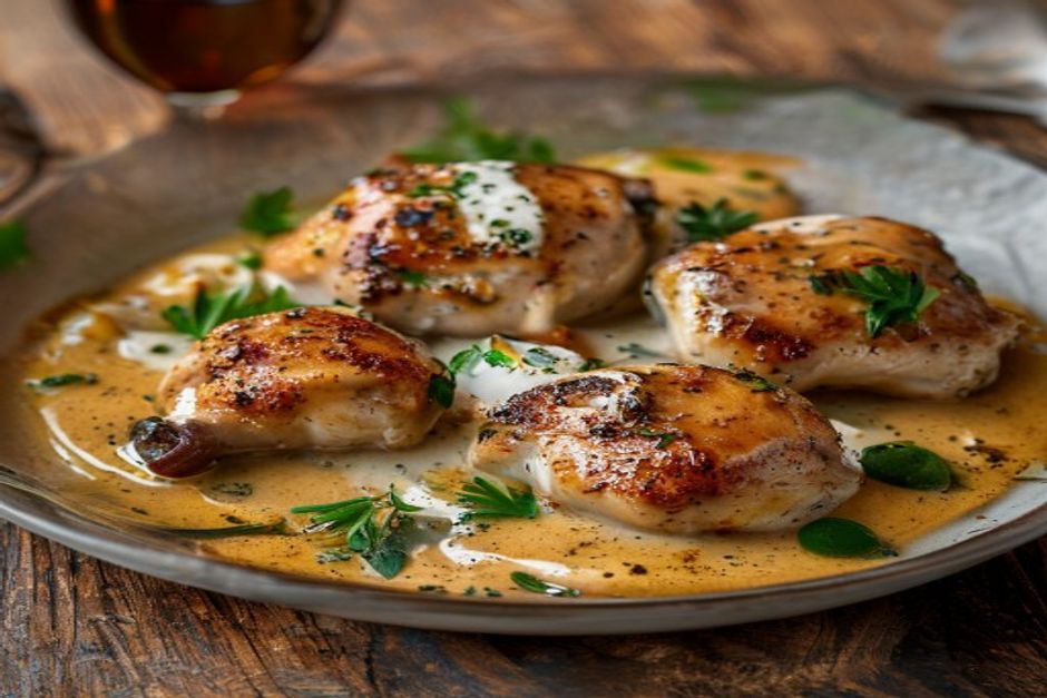 Poulet au Marsala : Recette Authentique Italienne de Pollo al Marsala