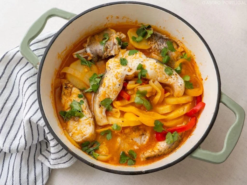 Caldeirada de peixe, soupe de poisson du Portugal : facile
