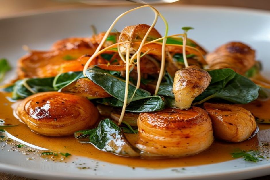 Choux croustillants aux légumes et girolles : la recette élégante de Joël Robuchon