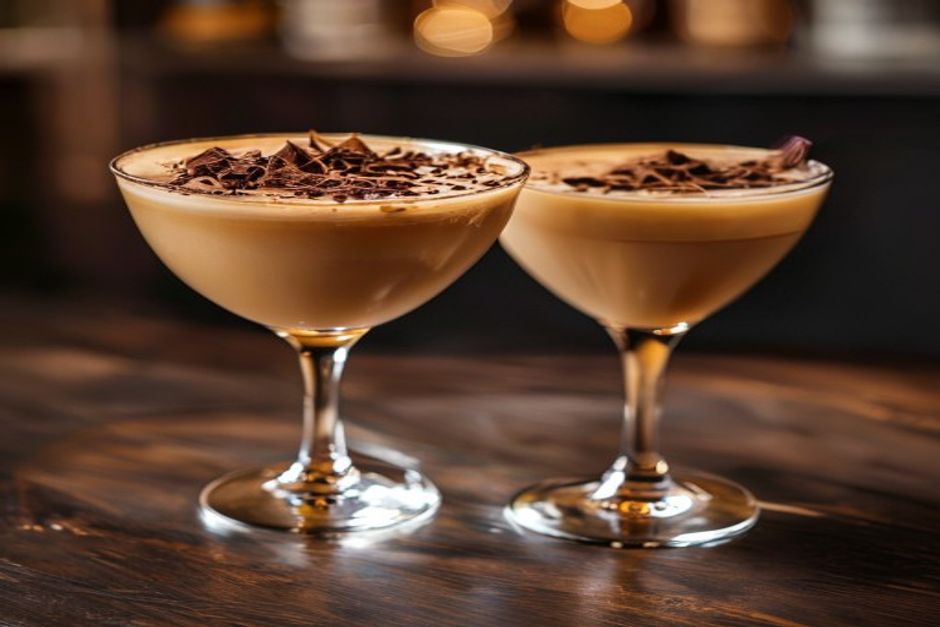 Alexandra revisité au chocolat : le cocktail chic et gourmand