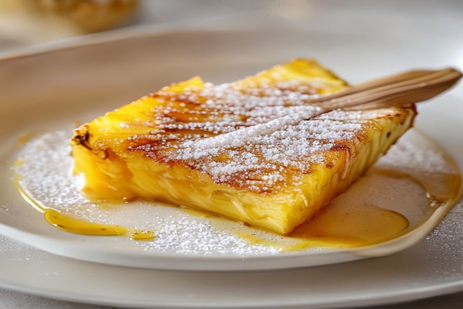 Ananas Poêlé au Beurre Clarifié façon Joël Robuchon