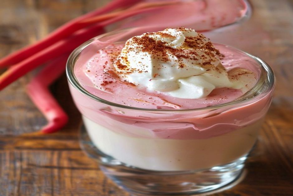 Crème à la rhubarbe : la recette onctueuse et facile