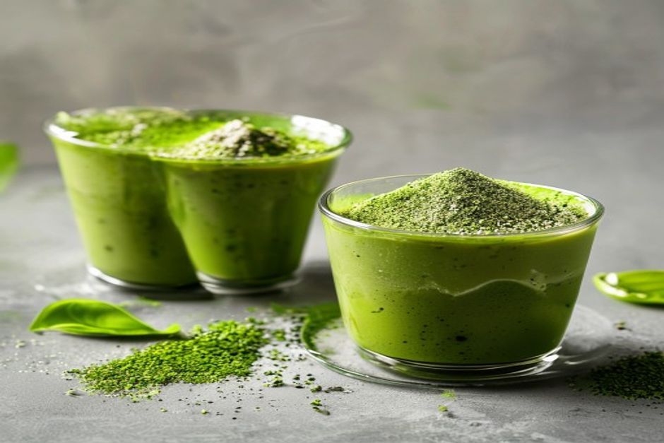 Crème au matcha : une recette onctueuse et rapide au bain-marie