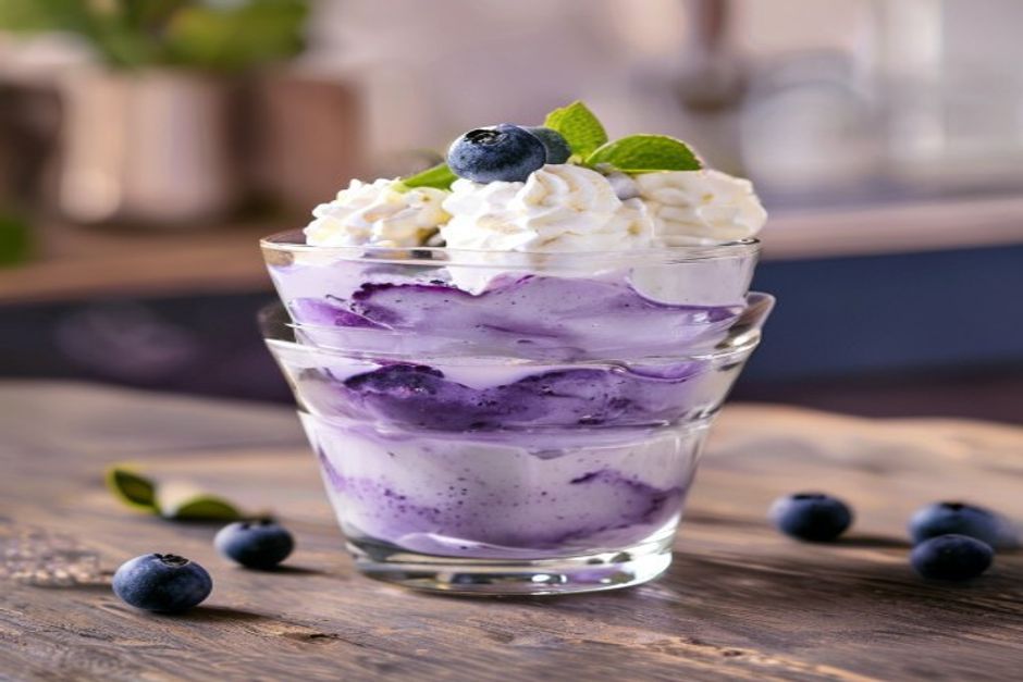 Crème aux myrtilles : recette facile et express pour un dessert gourmand