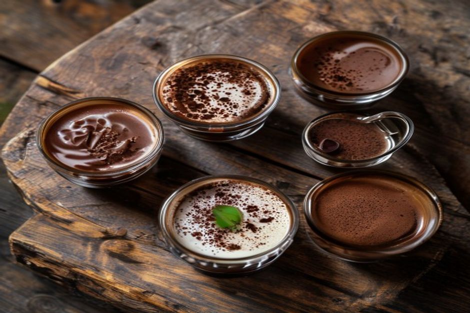 Crème au chocolat au café : la recette gourmande et express en 6 verrines