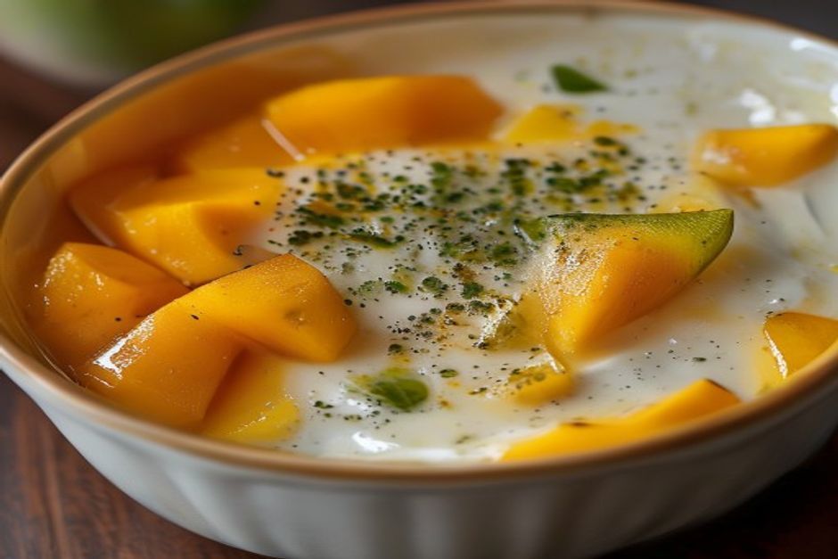 Crème de mangue et fromage blanc : la recette express qui régale