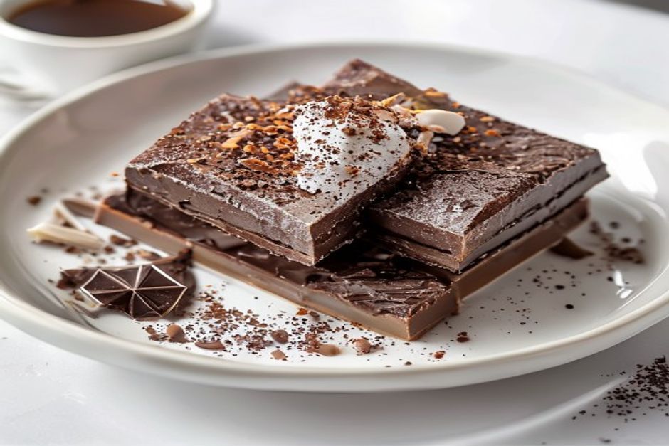 Marquise au chocolat et à la cardamome : recette glacée aux épices