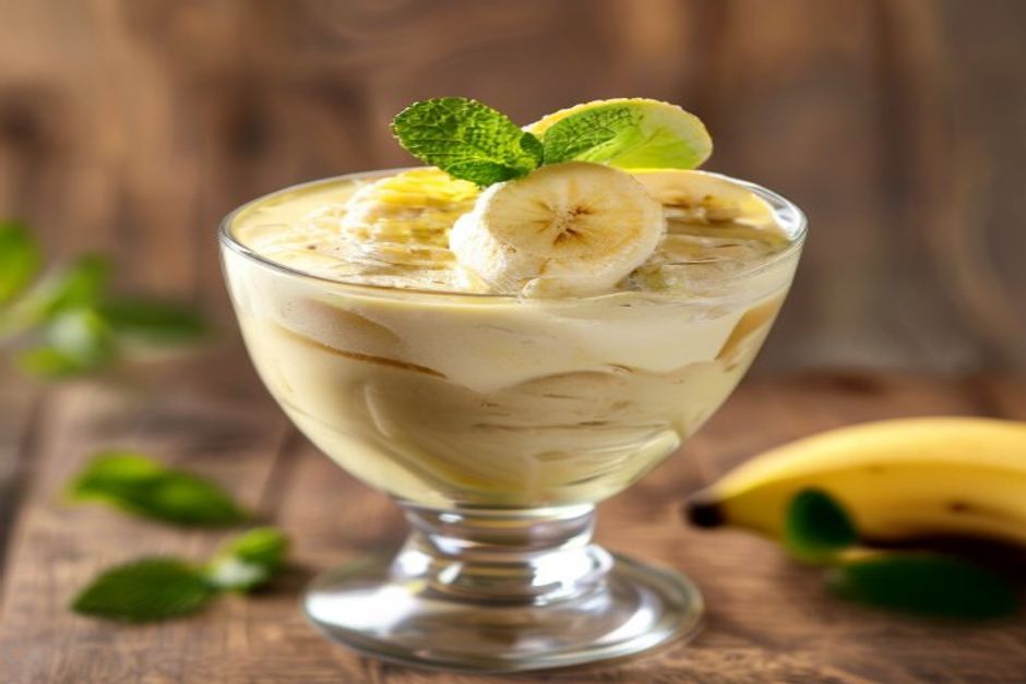 Mousse à la banane facile et rapide