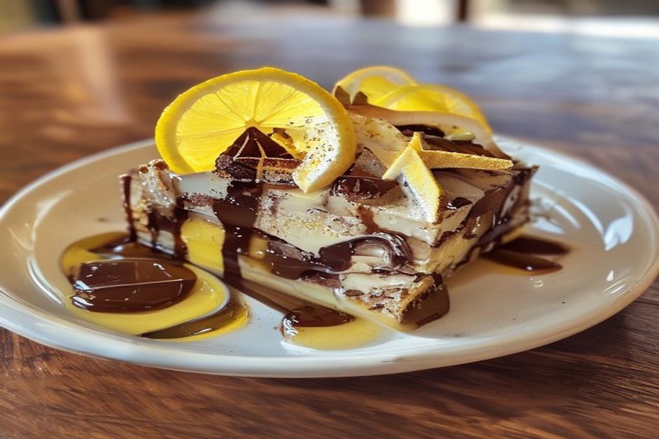 Parfait au chocolat, citron confit et gingembre : la recette irrésistible