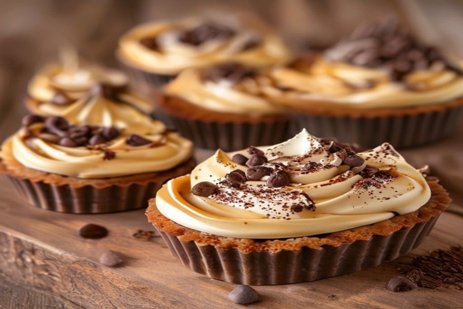 Tartelettes chocolat blond et vanille : la recette irrésistible d'un mariage subtil