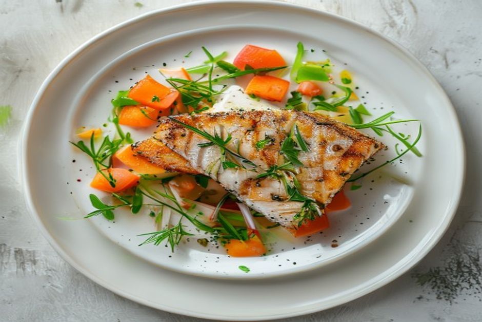 Bar aux légumes : la recette raffinée de Joël Robuchon pour un dîner d'exception