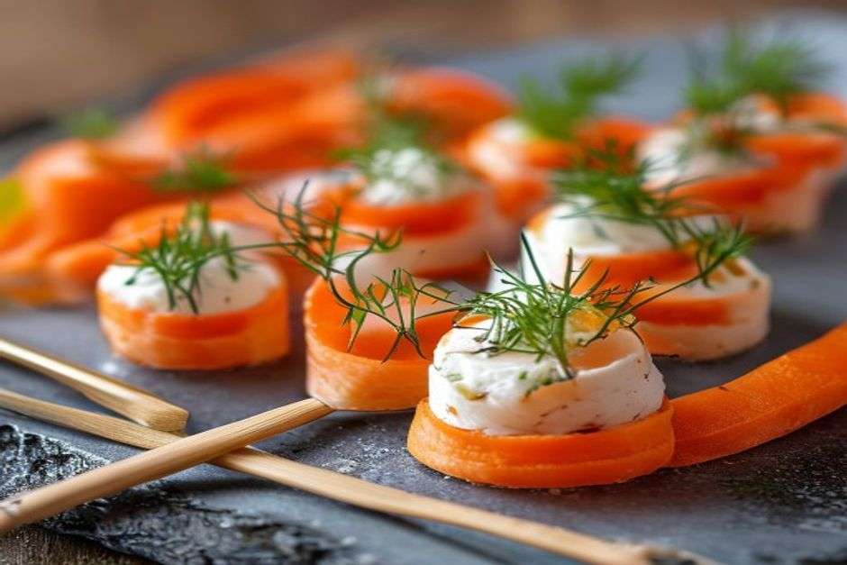 Bouchées de carottes crues au crabe et au fromage frais : la recette estivale légère et croquante