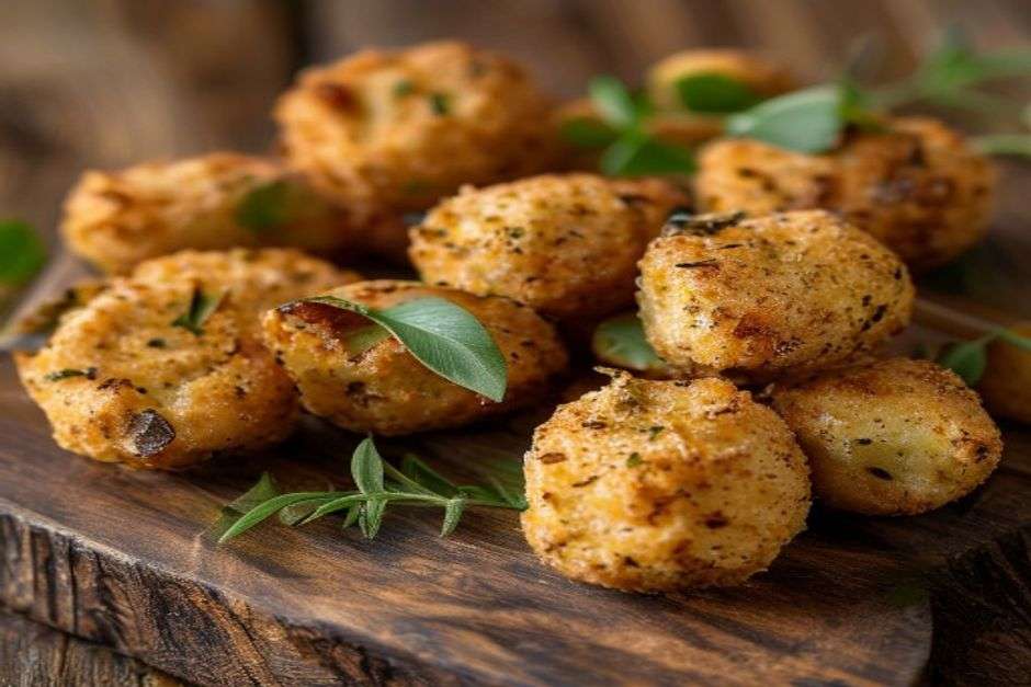 Bouchées d'olives croustillantes au fromage : l'amuse-bouche parfait pour l'apéritif