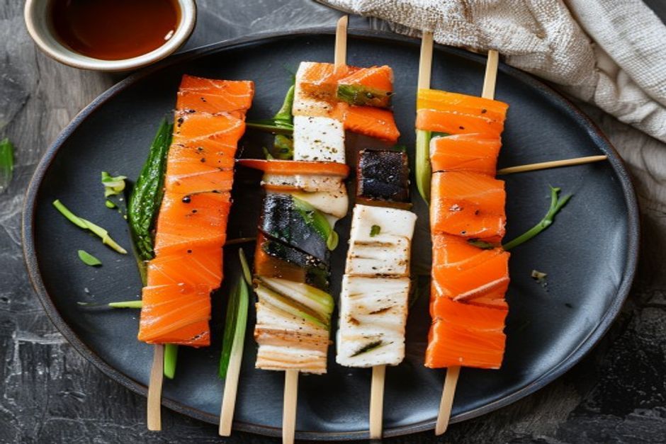 Brochettes de poisson marinées : la recette subtile et raffinée de Joël Robuchon