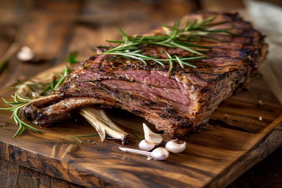 Carré d'agneau rôti parfait : la technique du chef pour une viande tendre et savoureuse