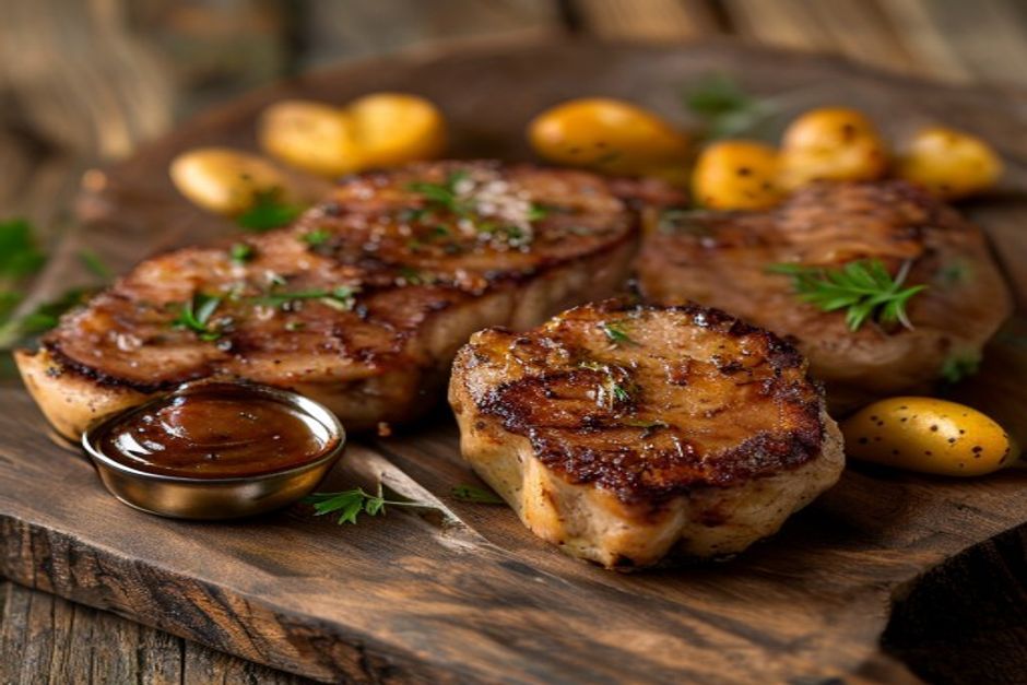 Côtes de porc charcutière : la recette traditionnelle et ses secrets de cuisson