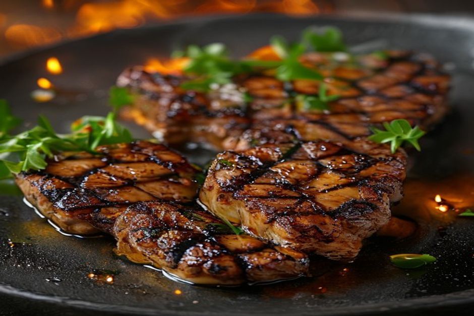 Côtes de porc grillées : La Méthode Parfaite du Quadrillage