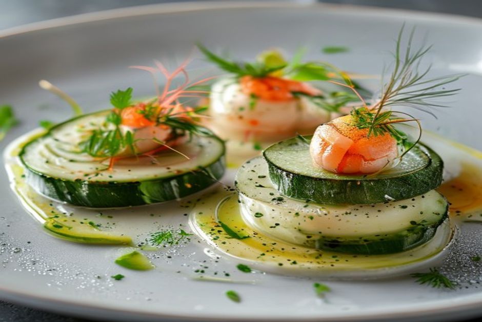 Courgettes et Homard en Gelée : Une Recette Raffinée de Joël Robuchon