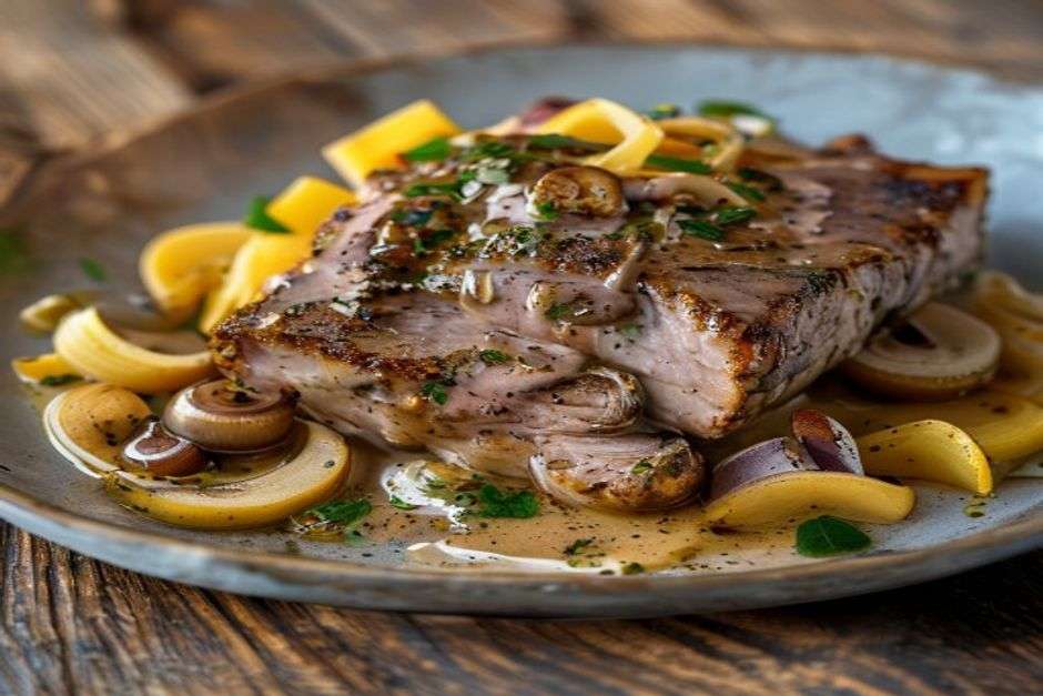 Escalope de veau aux trésors de l'Aude : une symphonie de saveurs locales