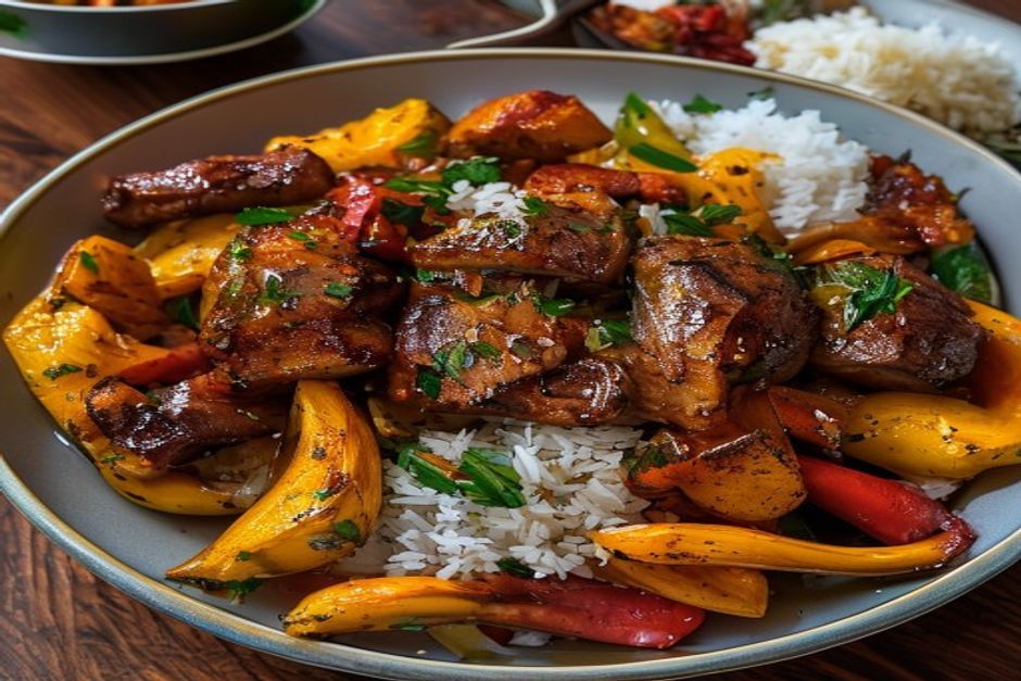 Poulet aux Poivrons Croustillants : Recette Moelleuse et Savoureuse
