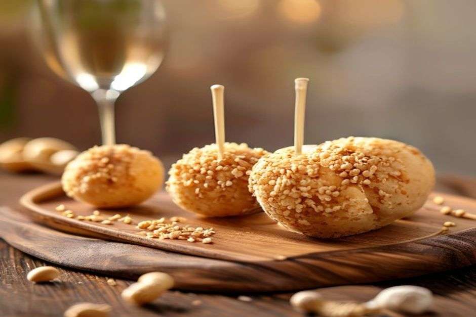 Sucette cacahuète : l'apéritif fondant et croquant qui fait sensation