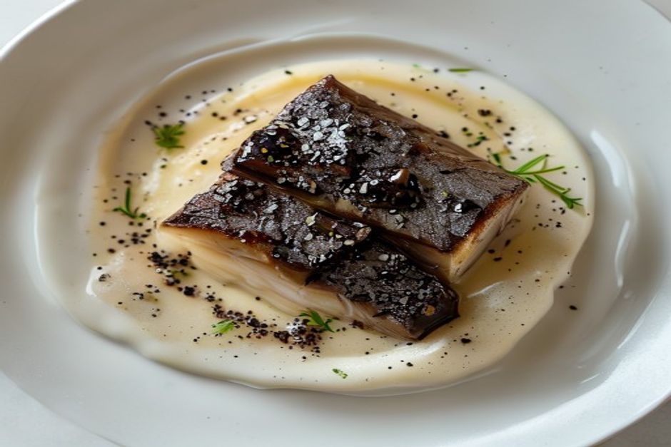 Turbot à la purée de céleri-rave aux truffes : l'élégance bretonne revisitée par Robuchon