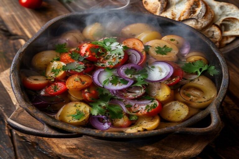 Ragoût de pommes de terre et épices