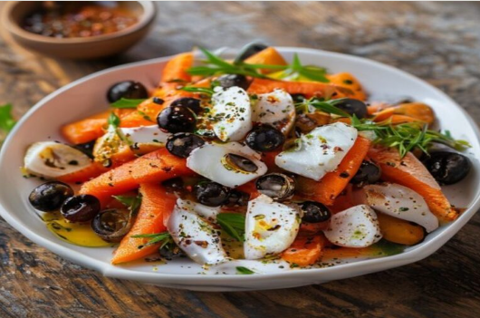 Salade de carottes tunisienne