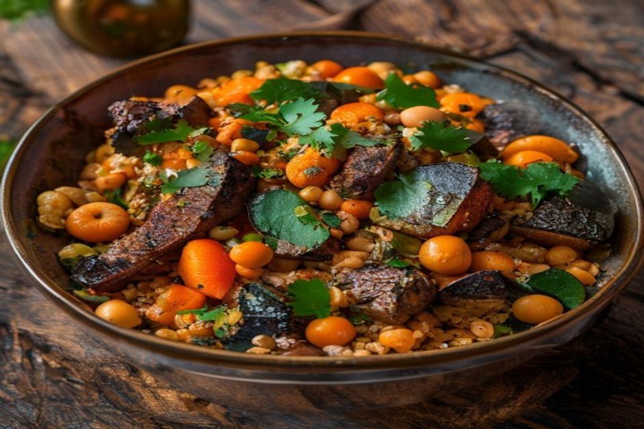 Couscous Tunisien : Recette Authentique aux Légumes et Agneau