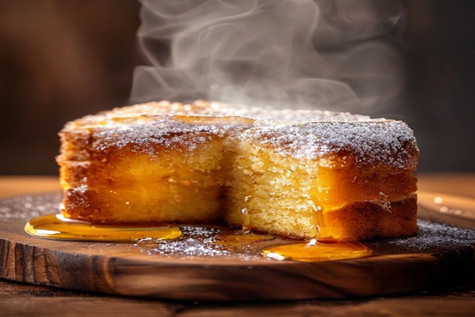 Gâteau vapeur au miel : la tendre génoise moelleuse de nos grands-mères