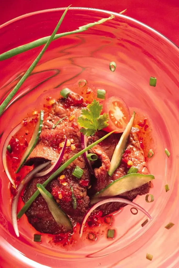 Salade de bœuf épicée sichuan