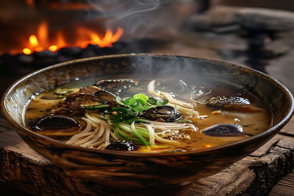 Soupe d'agneau et soja : un bouillon fumé et réconfortant comme en Mongolie