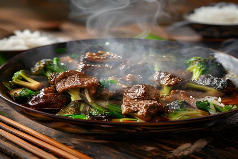 Bœuf aux brocolis de Jinan