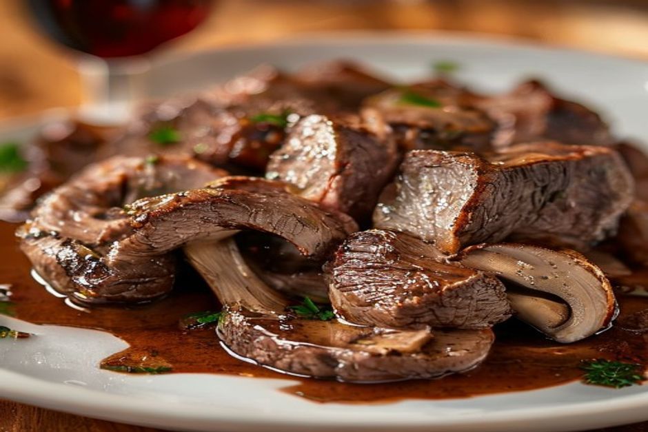 Rôti de bœuf sauce stir fry