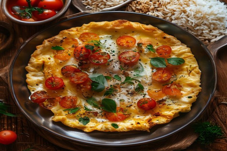 Omelette indienne au curry : une recette express et parfumée