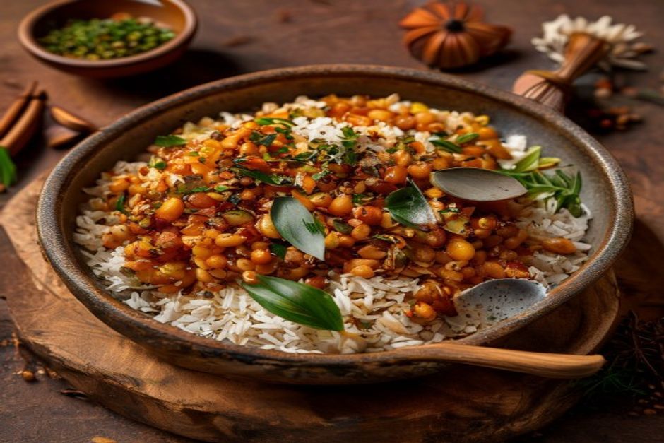 Riz aux lentilles (Khichdi) : un plat réconfortant et parfumé
