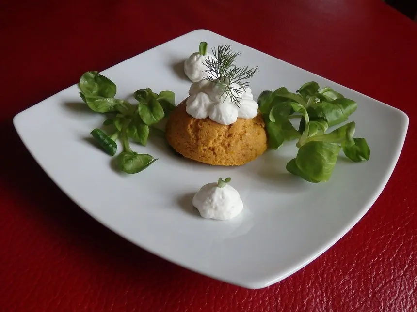 Mousse de Carottes au Curry