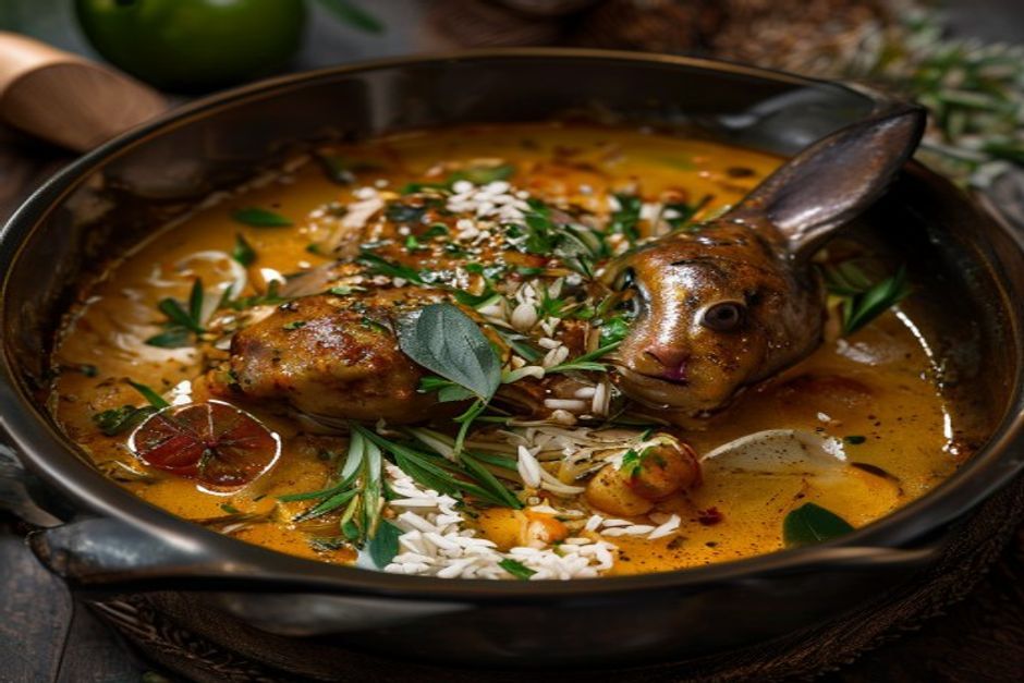 Curry de lapin : recette facile et parfumée au lait de coco