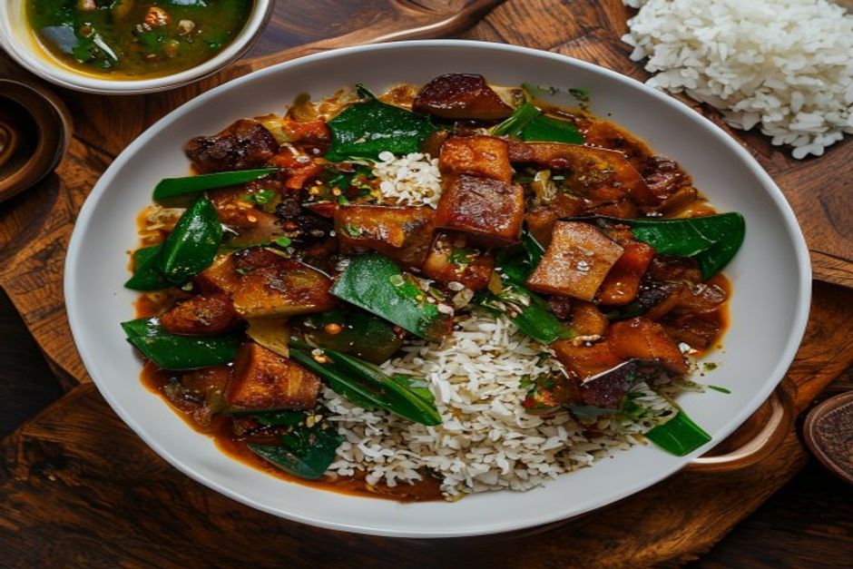 Porc Madras aux Haricots Verts : Une Recette Épicée et Savoureuse