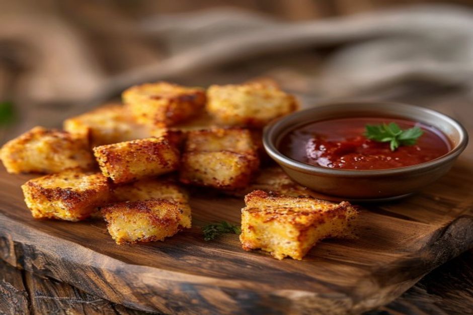Polenta Frite Dorée