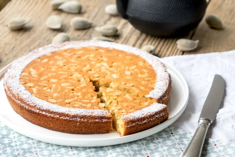 Pain de Gênes aux amandes 