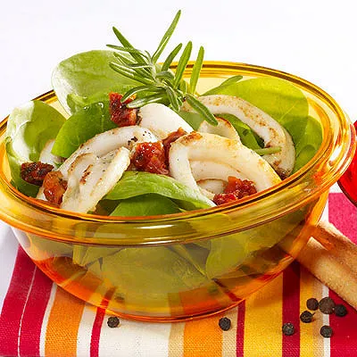 Salade de calmars frits à l'italienne